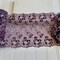 Kitcheniva Burgundy White Embroidered Double Edged Lace Trim Sewing